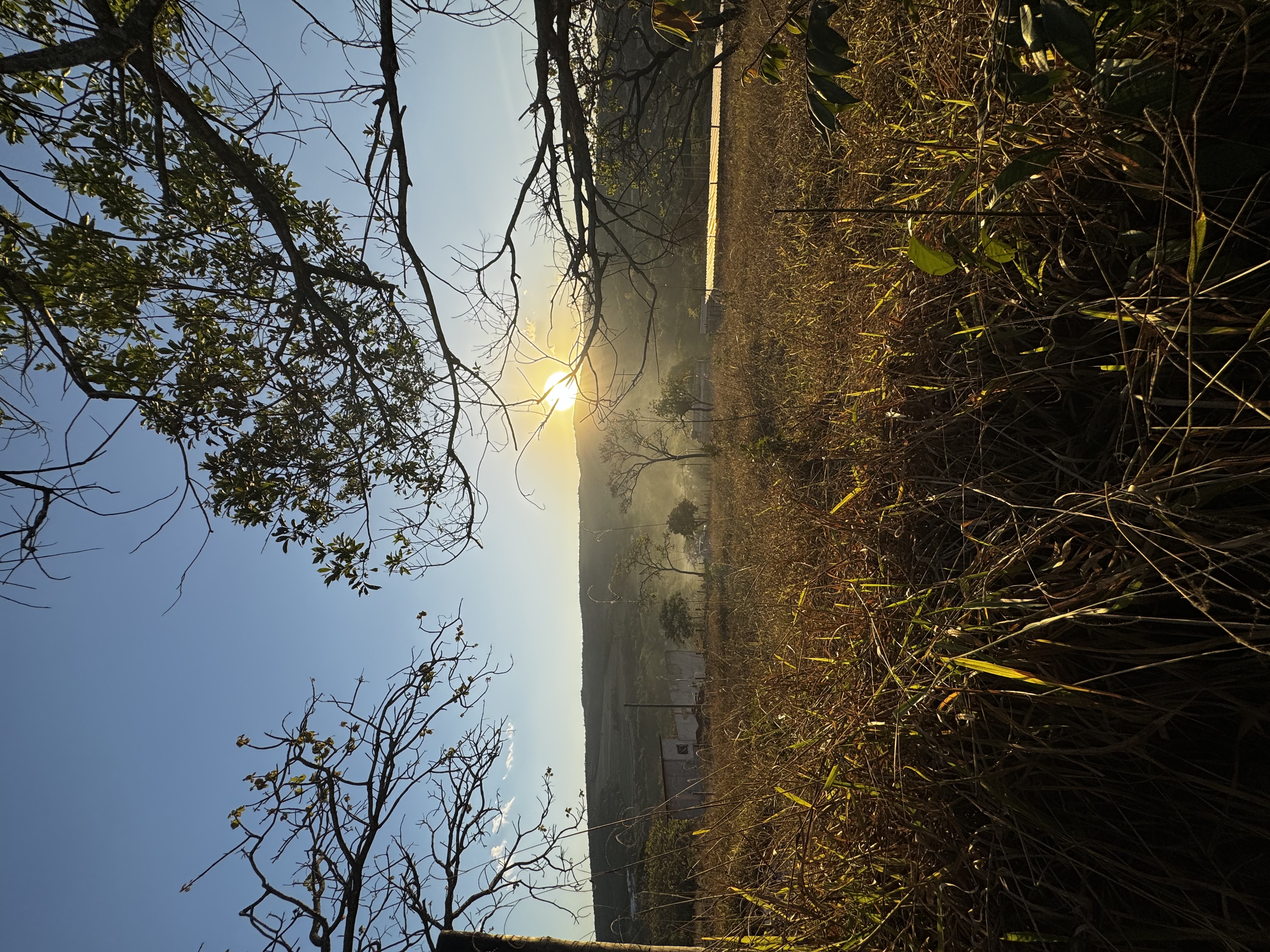 Vista permanente para o pôr do sol